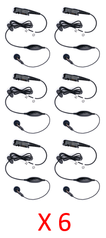 Bundle - Motorola Mag One Earbud with in-line mic & PTT - PMLN5733A_Radio-Shop UK
