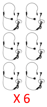 Bundle - Motorola MagOne Breeze Headset with Boom Mic & PTT - PMLN6542A_Radio-Shop UK