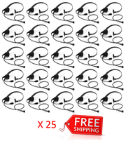 Bundle - Motorola Lightweight Headset with PTT & VOX - PMLN6635A_Radio-Shop UK
