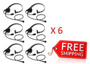 Bundle - Motorola Lightweight Headset with PTT & VOX - PMLN6635A_Radio-Shop UK