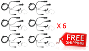 Bundle - Motorola 3 Wire Surveillance Earpiece Kits - Black - PMLN6754_Radio-Shop UK