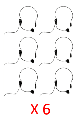 Bundle - Motorola Mag One Breeze Headset - PMLN6761_Radio-Shop UK