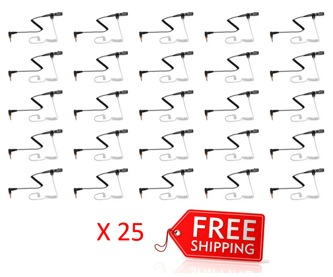 Bundle - Motorola ATEX Earpiece 3.5mm Jack with Transducer Tube - PMLN7188A_Radio-Shop UK