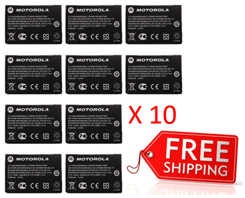 Bundle - Motorola Li-Ion 2300mAH Battery IP54 - PMNN4468A_Radio-Shop UK