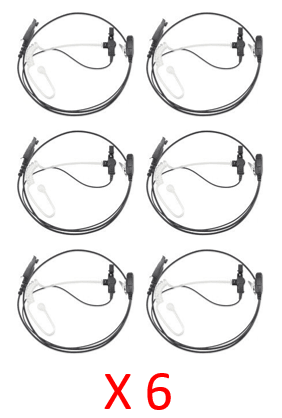 Bundle - Value Audio Acoustic Tube Earphone for use with Motorola - VAATDP2/3441_Radio-Shop UK