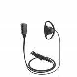 Value Audio D-Shell Earpiece for use with Motorola - VADS344_Radio-Shop UK