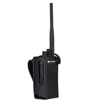 Hard Leather Carry Case with 2.5" Swivel Belt Loop for Non-Display Radio - PMLN5868A_Radio-Shop UK